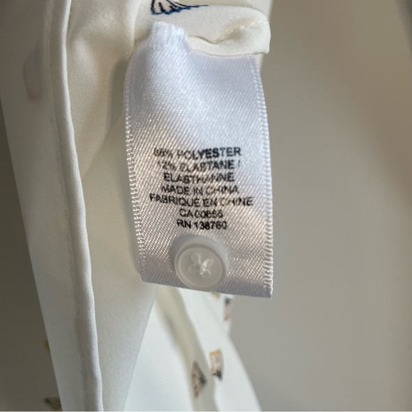 RW & Co pencil shavings print blouse - Picture 6 of 6